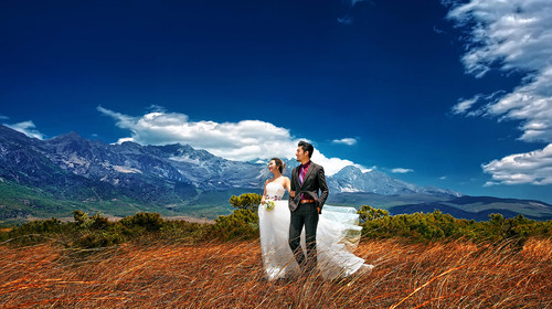 云南蜜月旅拍婚纱照,推荐云南拍婚纱照圣地