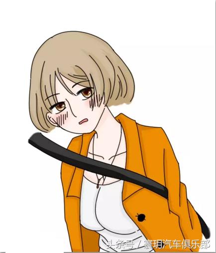 女生怎么系安全带不勒脖,安全胸带的正确系法步骤