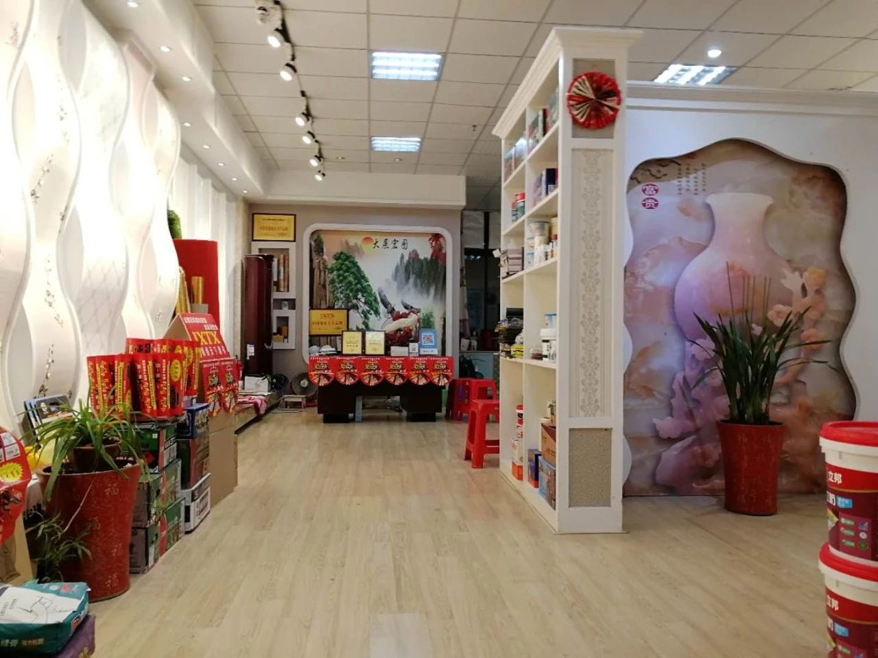 金寨蝶绣墙布荣事达专卖店,锦绣天下墙布官方旗舰店