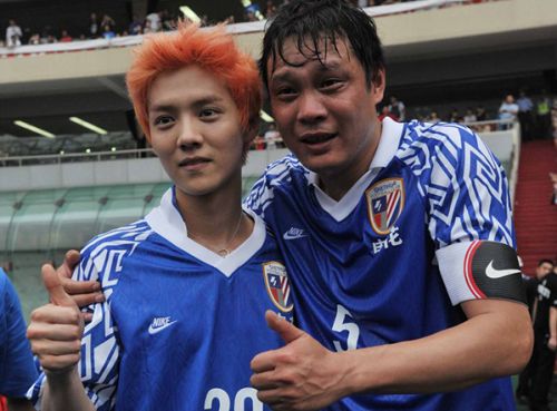 鹿晗的阳光少年叫什么,鹿晗足球梦想