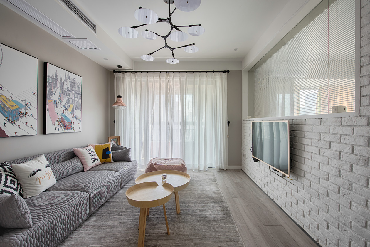 90后小两口婚房,90后夫妻北欧风格房子