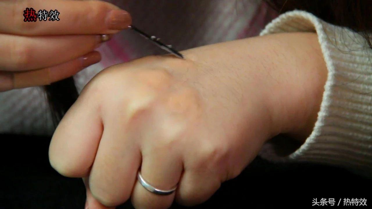 怎样把螺丝钉拧进去,螺丝钉怎么插进手背上