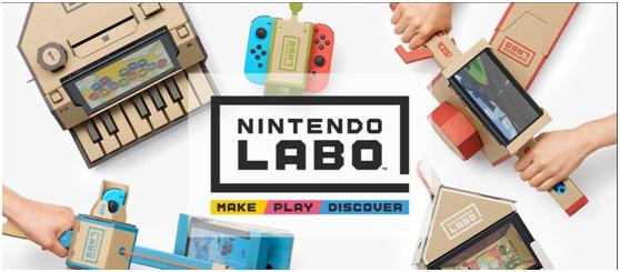 任天堂labo纸质箱,任天堂labo宣传视频