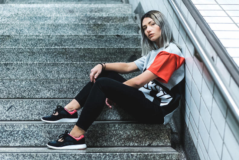 酷女孩潮鞋,冬天潮鞋推荐酷girl