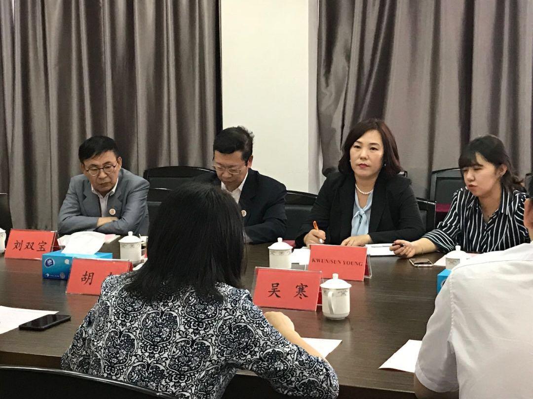 国润国际教育陪同韩南大学代表团一行拜访广东轻工职业技术学院