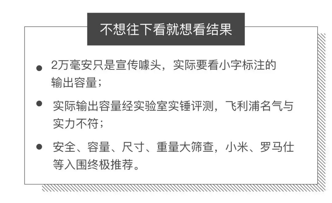 充电宝测评2万毫安真实容量,充电宝22.5瓦快充测评