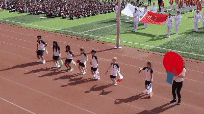 昆明长城小学运动会,运动会传承中国传统文化