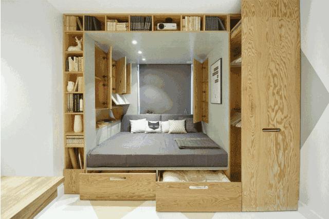 当你还在宜家买买买时，别人都在用折叠餐桌、智能衣柜、隐形床了