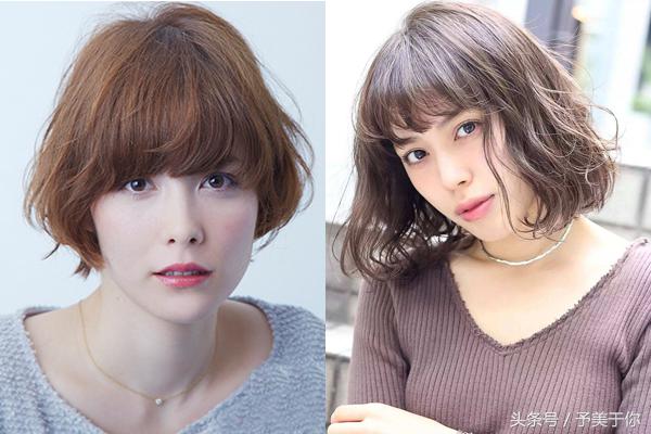 适合长脸大脸女生的短发型,长脸女生适合的发型短发合集