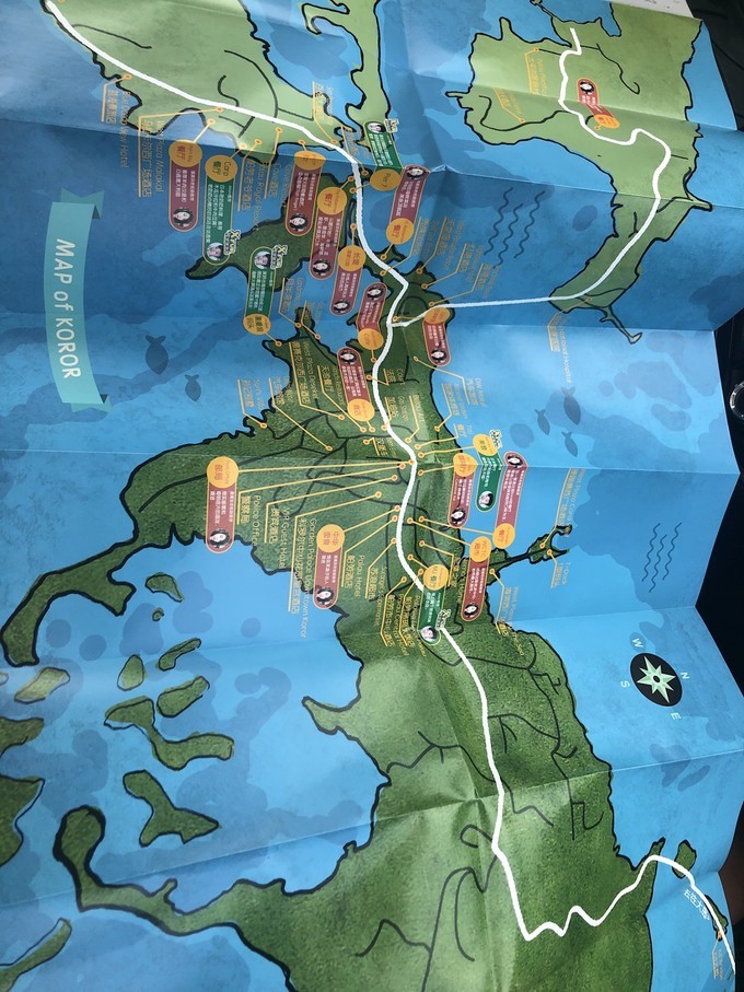 帕劳的海景风光给人美的享受,帕劳的海洋和沙滩风景图片