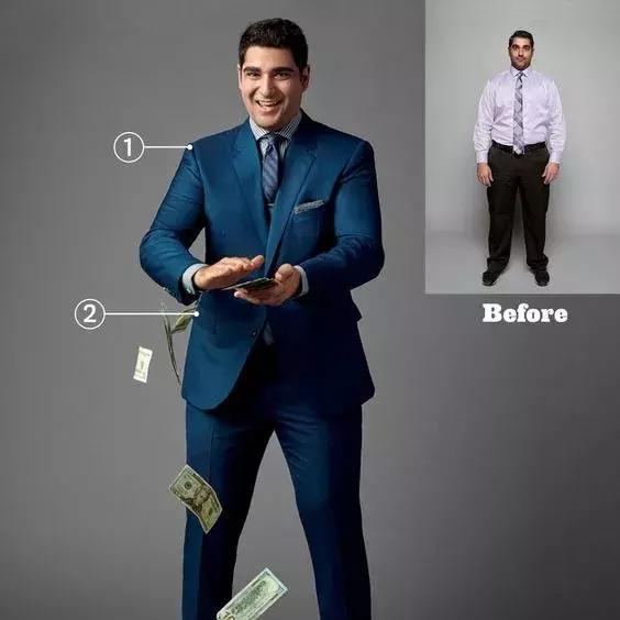 胖男人穿出来商务范,胖男人穿衣服提升气质