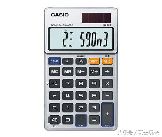 卡西欧Casio再次推出复刻版「游戏计算器」SL-880