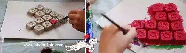 美术老师画的感恩母亲节绘画,大班美术母亲节简单手工