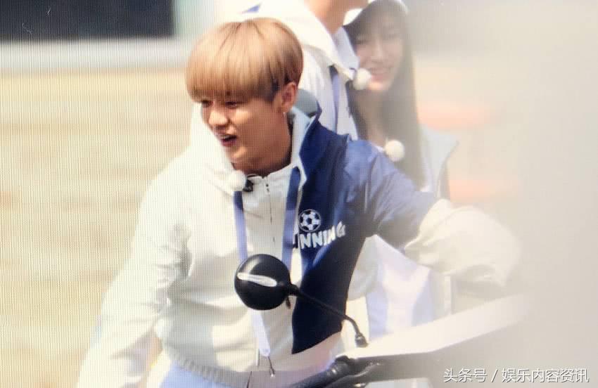 鹿晗奔跑吧被电,奔跑吧鹿晗被整