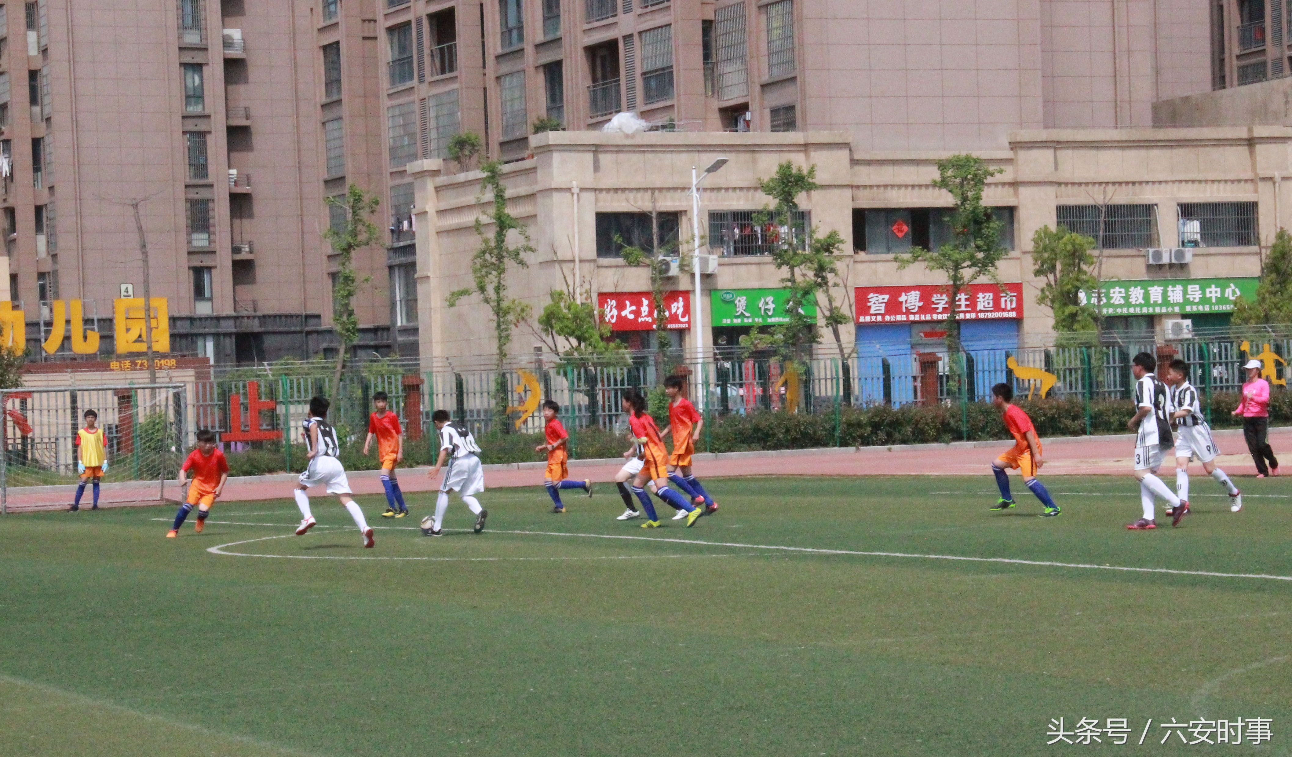 绿茵舞动青春,激情舞动青春