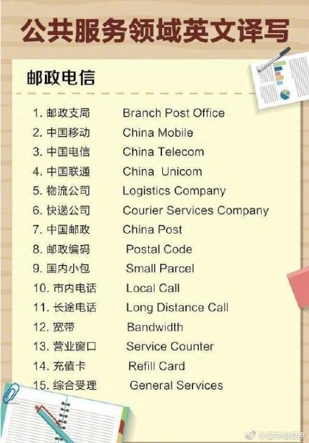 出行服务英文翻译,便民服务英语翻译