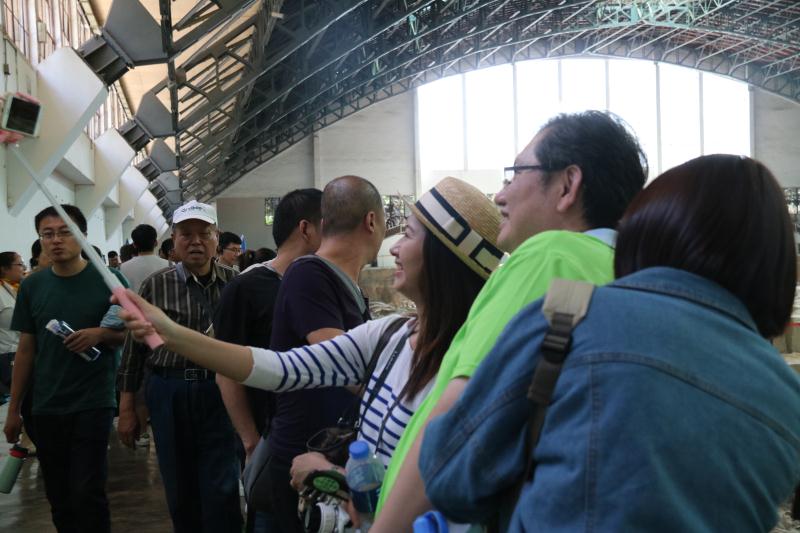 台湾学子参观故宫,台湾人参观大陆文物