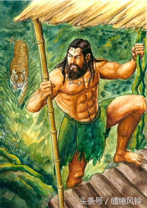 三皇五帝上古神话关系图,古华夏的神话传说三皇五帝