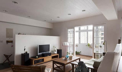 小户型2米7宽电视背景墙设计,小户型中式电视背景墙效果图