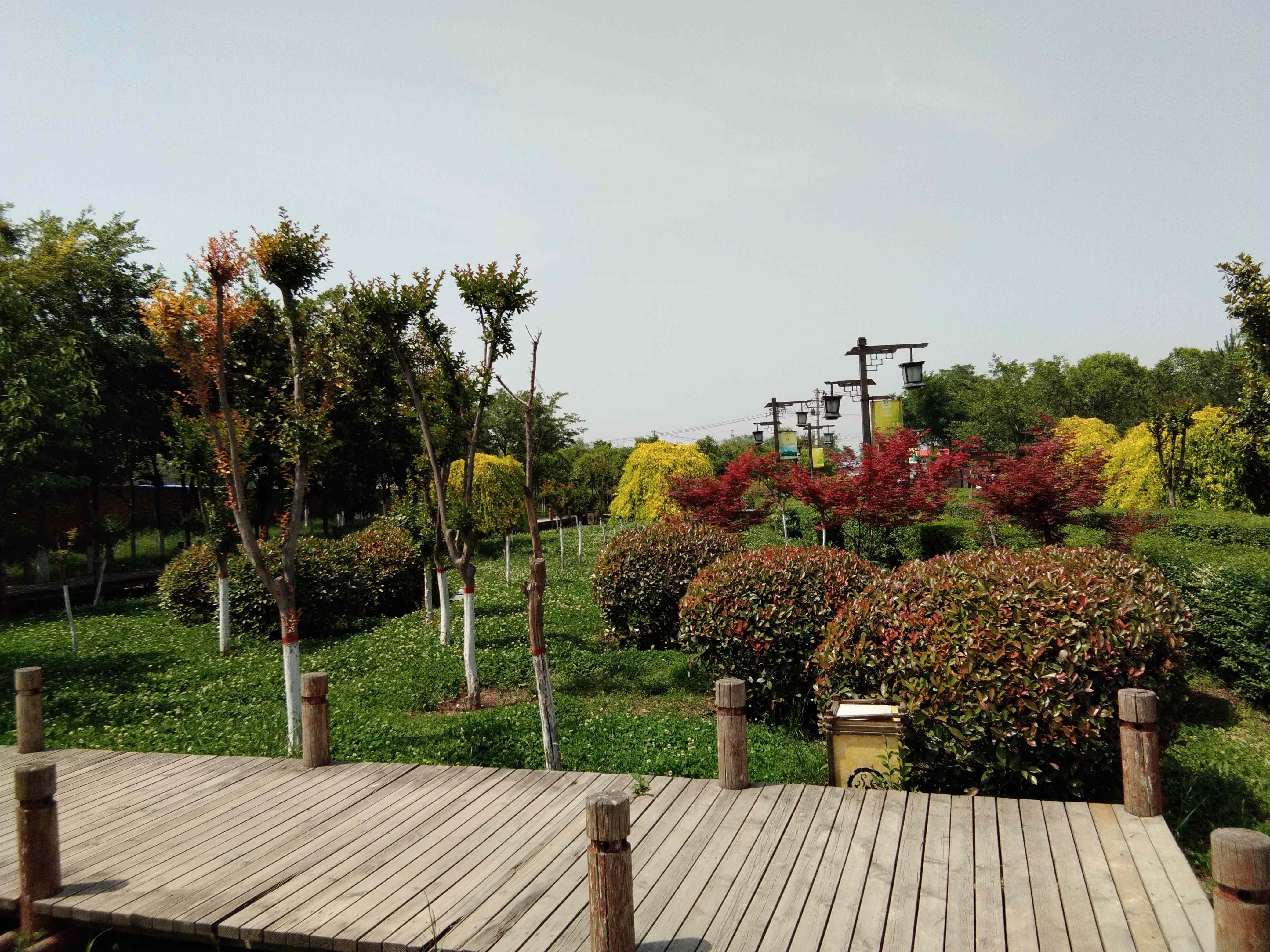 脚踏汉城湖公园全程!感受汉武辉煌!