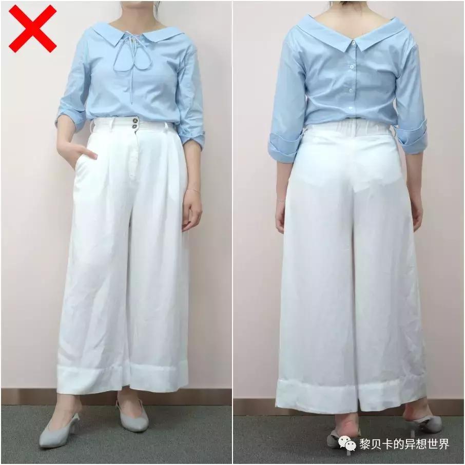 显瘦阔腿裤百搭秋季,最好穿的白色显瘦阔腿裤