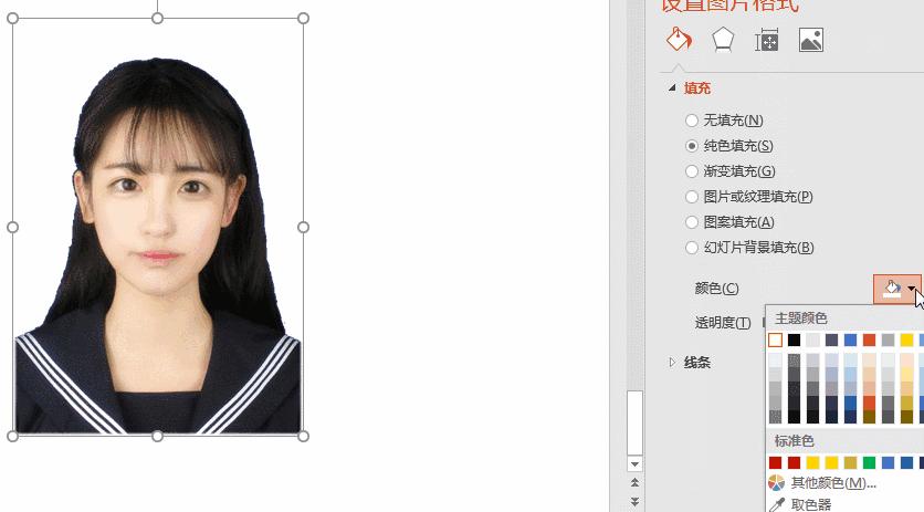 如何用ppt制作证件照,如何使用ppt制作证件照