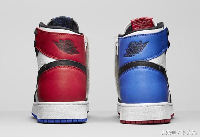 nike新出的aj1黑黄脚趾,nike的aj1后标带小飞人