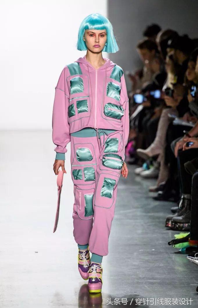 流行跑步运动套装,洋气时尚潮流设计师款运动套装