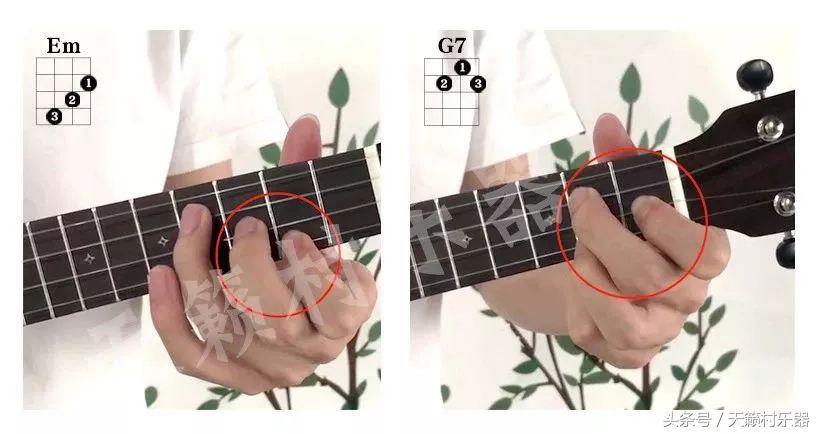 新手尤克里里教学入门零基础,尤克里里入门最简单的教学