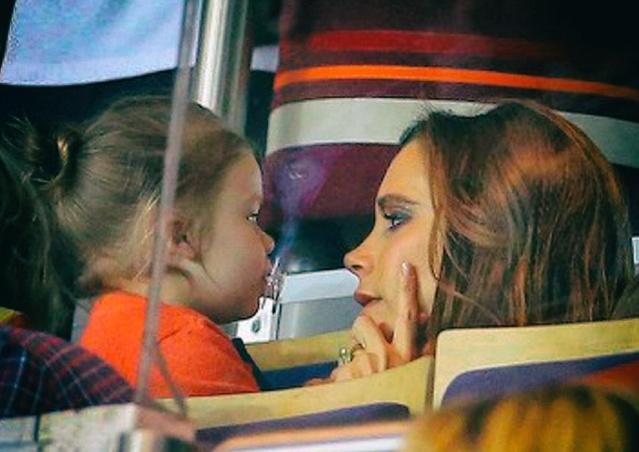 贝克汉姆年轻时和贝嫂,贝克汉姆小七和贝嫂