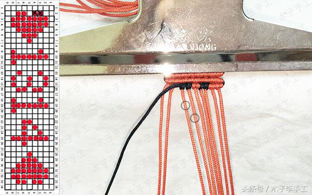 编织达人教你做5201314情侣字板手链，超详细