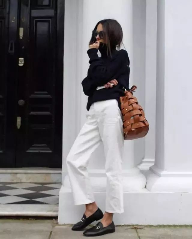 白裤子怎么穿不显胖,怎么穿都显瘦的裤子