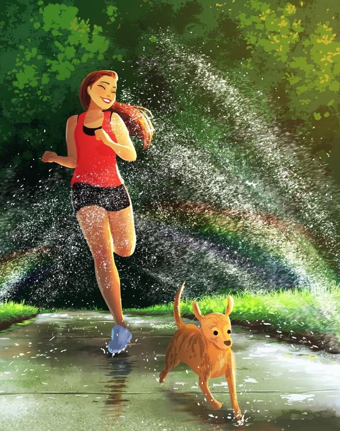 这样的女孩是真正点