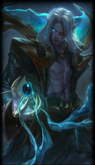 lol英雄联盟吸血鬼新皮肤黑夜原画,英雄联盟吸血鬼暗星皮肤原画