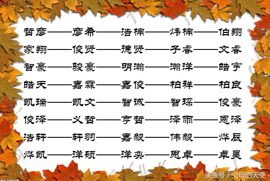 2018年好听男宝宝取名精选字解析附名字，个个博学多才，响亮大气