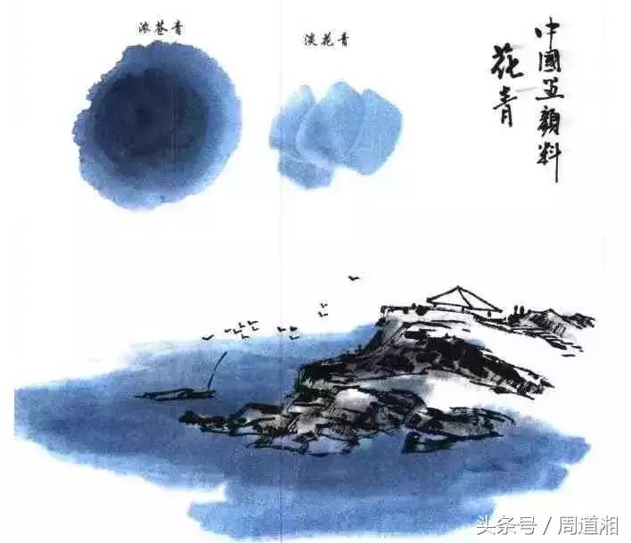 中国画颜料需要注意些什么,中国画颜料的调配方法