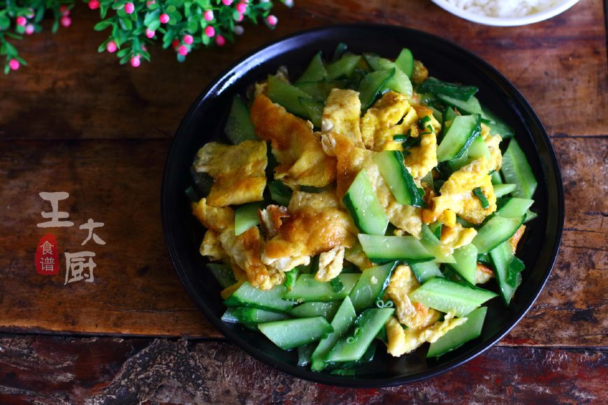 黄瓜炒鸡蛋最常见的家常做法,黄瓜炒鸡蛋最简单的做法