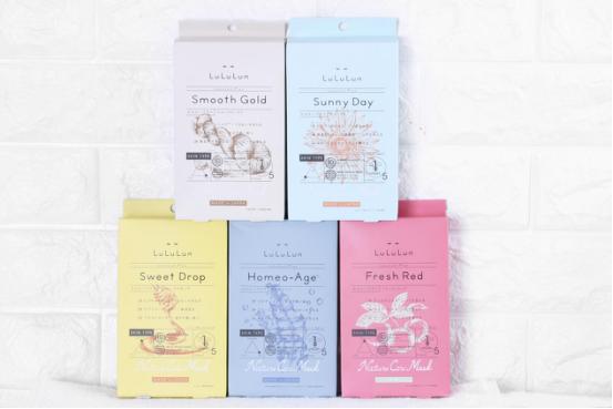 lululun高保湿补水面膜,绿玫瑰水嫩补水面膜