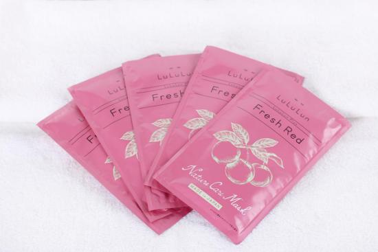 lululun高保湿补水面膜,绿玫瑰水嫩补水面膜