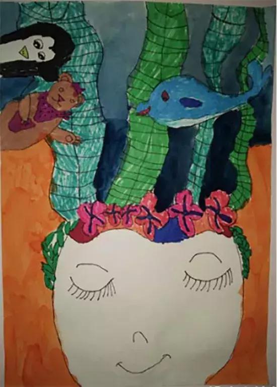 我心目中最好的小学老师儿童画法,我心目中的好老师绘画简单