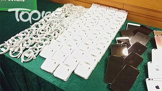 珠海拱北海关查获水货,香港查获72万元假货