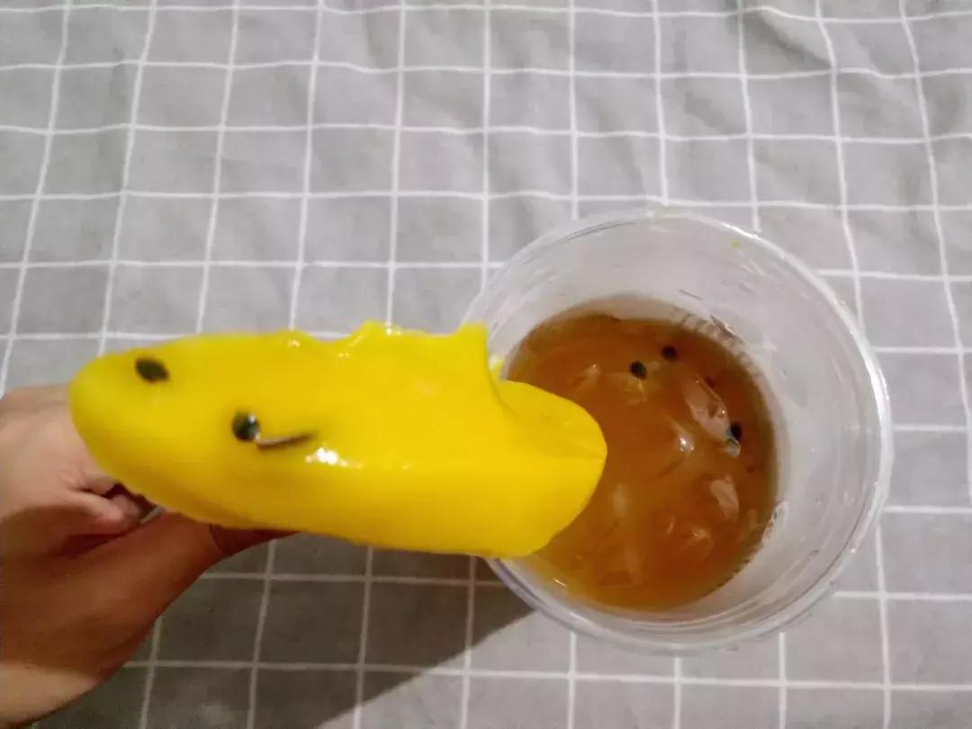 麦当劳大香芒水果茶的五个步骤,麦当劳芒芒椰