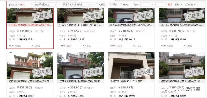 无锡3万多套法拍房,无锡法拍住宅
