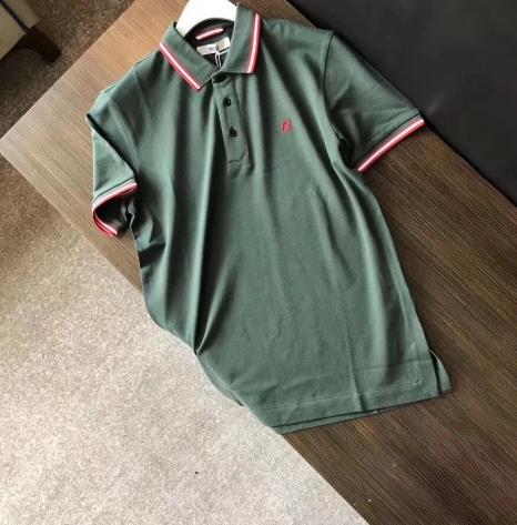 巴宝莉宽松版男士polo衫正品,高田贤三男polo短袖