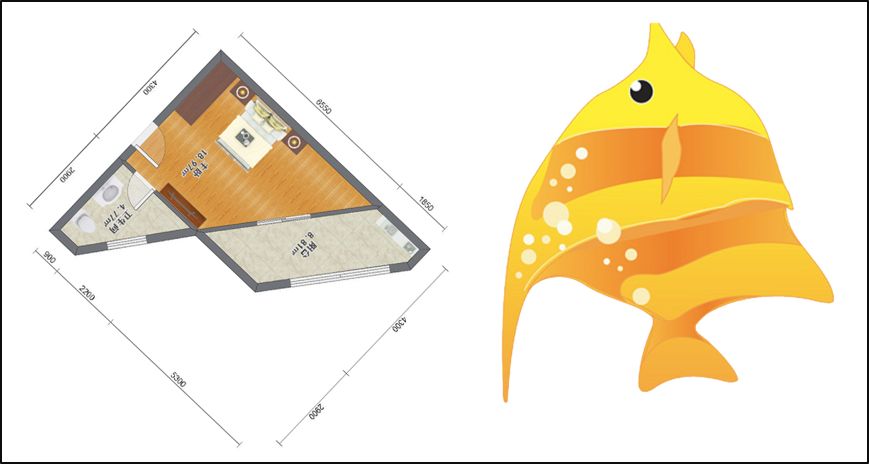 史上奇葩户型大集合,史上最奇葩户型