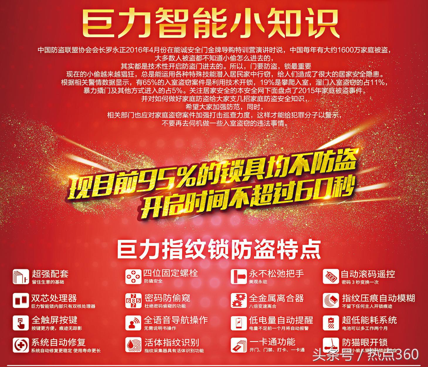 买指纹锁这些专业术语你必须知道,指纹锁购买知识