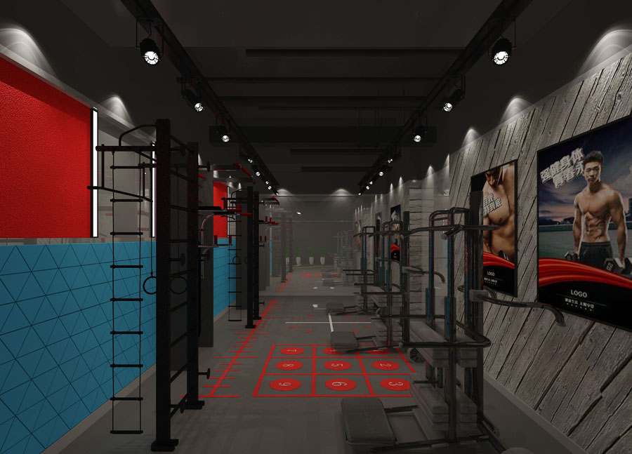 健身会所设计风格,健身会所招牌设计图