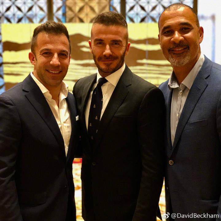 贝克汉姆和梅西来中国行,贝克汉姆来中国撒贝宁