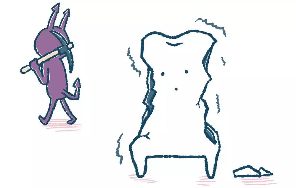 好好的牙齿突然劈裂了怎么办,好好的牙齿掉了一块是什么原因