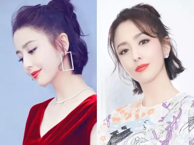 佟丽娅古装发型怎么扎,佟丽娅扎短辫的发型